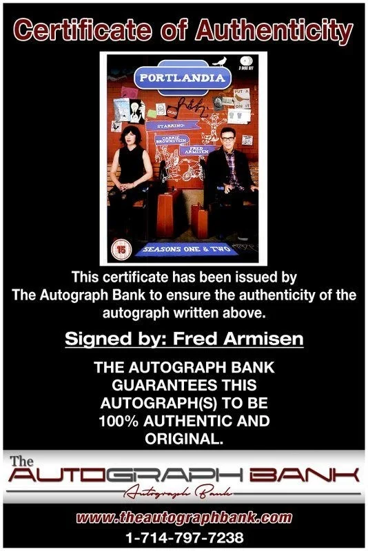 Fred Armisen — Fred Armisen authentic signed celebrity 8x10 photo W/Cert Autographed C12, изображение 2