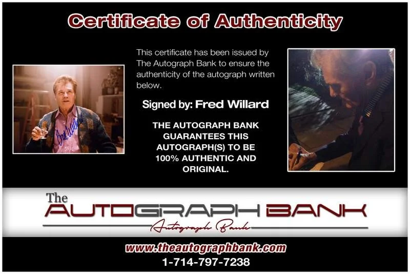 Fred Willard — Fred Willard authentic signed celebrity 8x10 photo W/Cert Autographed B0083, image 2