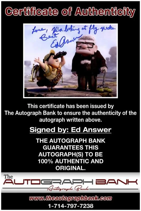Ed Asner — Ed Asner authentic signed celebrity 8x10 photo W/Certificate Autographed (B0085), image 2