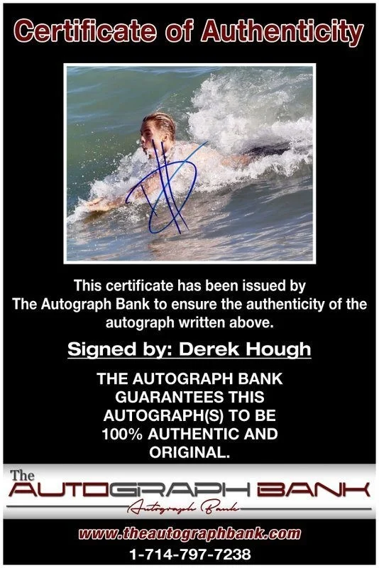 Derek Hough — Derek Hough authentic signed celebrity 8x10 photo W/Cert Autographed C2, image 2