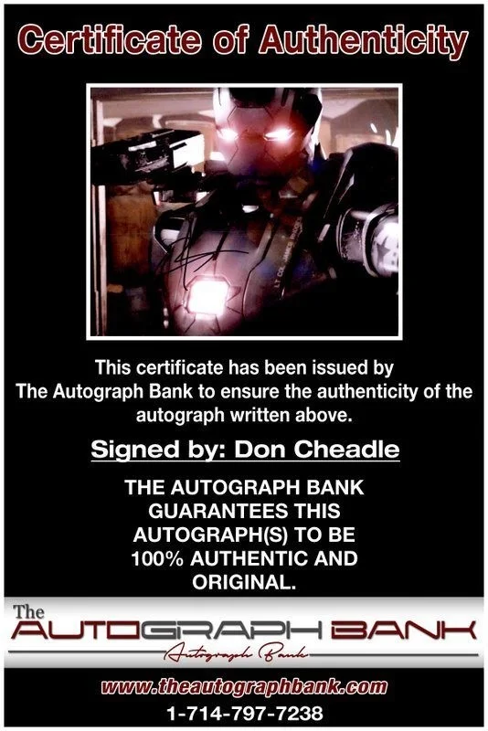 Don Cheadle — Don Cheadle authentic signed celebrity 8x10 photo W/Cert Autographed C3, image 2