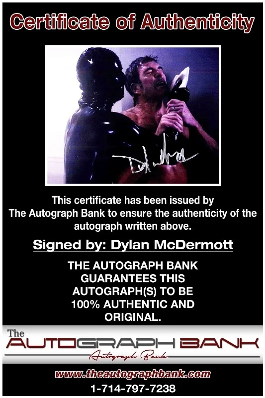Dylan McDermott — Dylan McDermott authentic signed celebrity 8x10 photo W/Cert Autographed 516b1, image 2