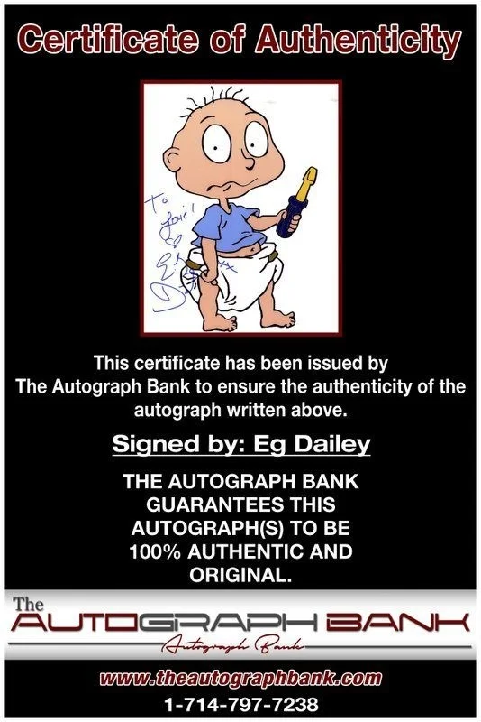 E.G. Daily — E.G. Elizabeth EG Daily authentic signed 8x10 photo |CERT Autographed C5, изображение 2