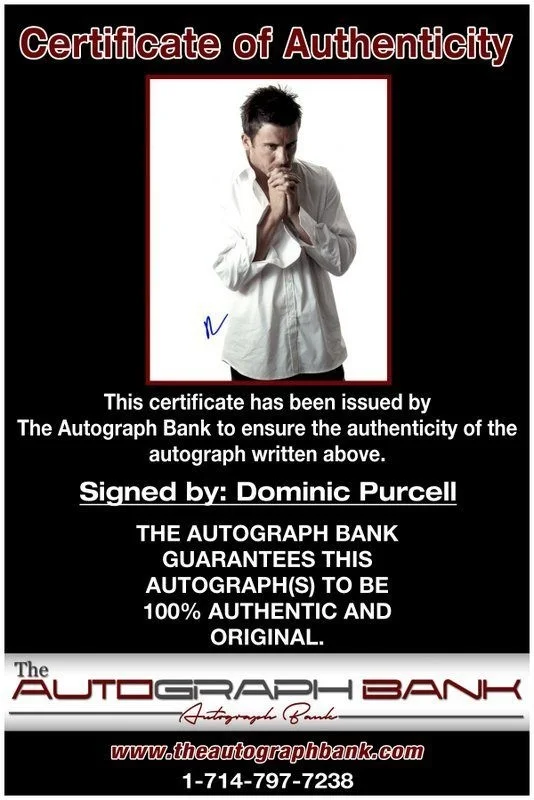 Dominic Purcell — Dominic Purcell authentic signed celebrity 8x10 photo W/Cert Autographed C1, image 2