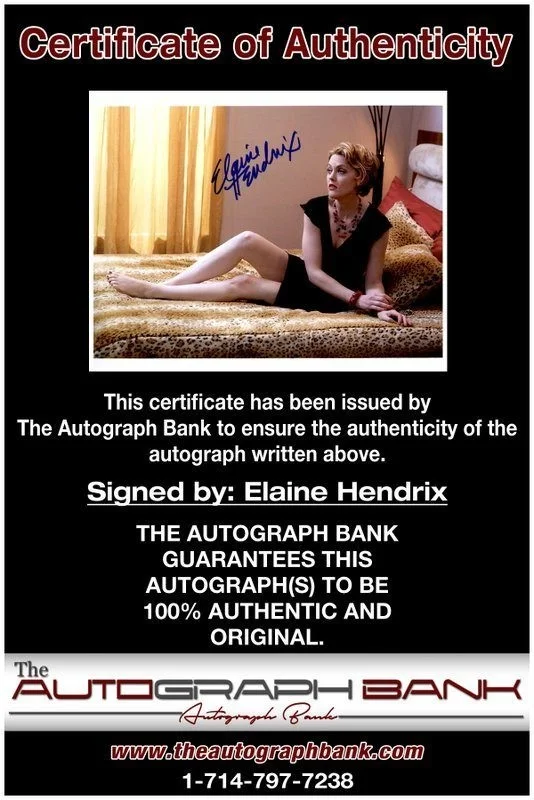 Elaine Hendrix — Elaine Hendrix authentic signed celebrity 8x10 photo W/Cert Autographed C5, изображение 2