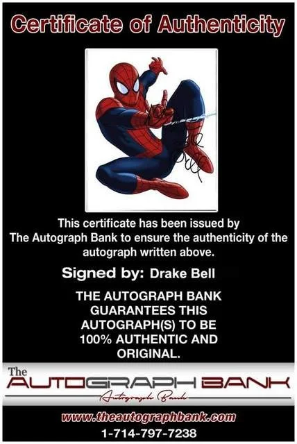Drake Bell — Drake Bell authentic signed celebrity 8x10 photo W/Cert Autographed (B0166), image 2