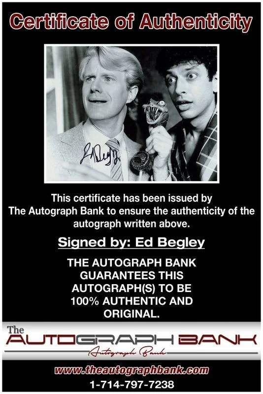 Ed Begley — Ed Begley Jr authentic signed celebrity 8x10 photo W/Cert Autographed C4, изображение 2