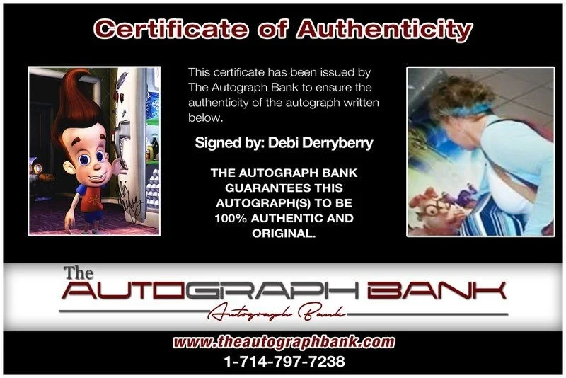 Debi Derryberry — Debi Derryberry authentic signed celebrity 8x10 photo W/Cert Autographed D5, image 2