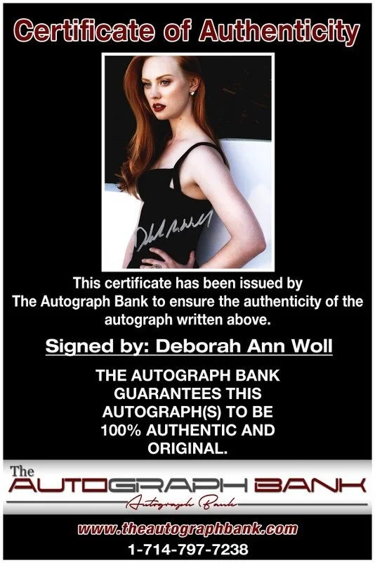 Deborah Ann Woll — Deborah Ann Woll authentic signed celebrity 8x10 photo W/Cert Autographed D4, изображение 2