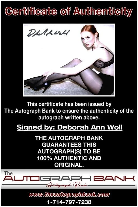 Deborah Ann Woll — Deborah Ann Woll authentic signed celebrity 8x10 photo W/Cert Autographed D5, image 2