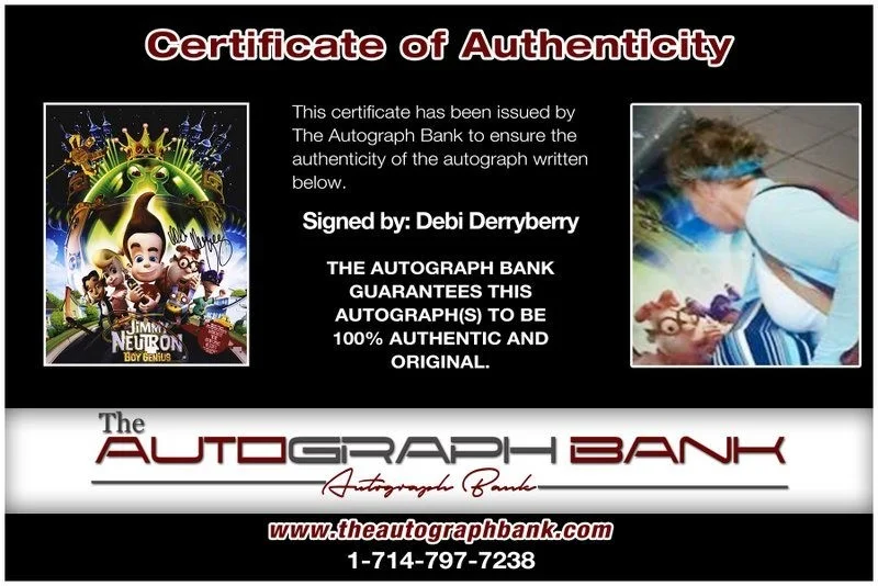 Debi Derryberry — Debi Derryberry authentic signed celebrity 8x10 photo W/Cert Autographed D6, изображение 2