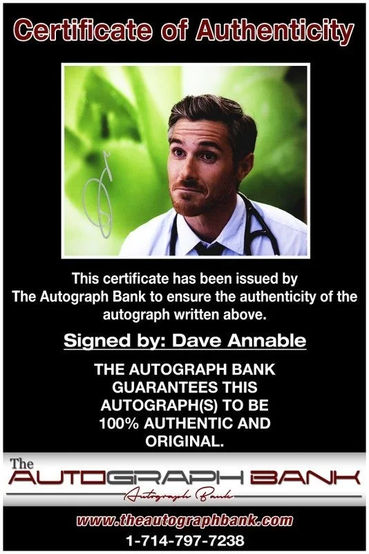 Dave Annable — Dave Annable authentic signed celebrity 8x10 photo W/Cert Autographed D3, image 2