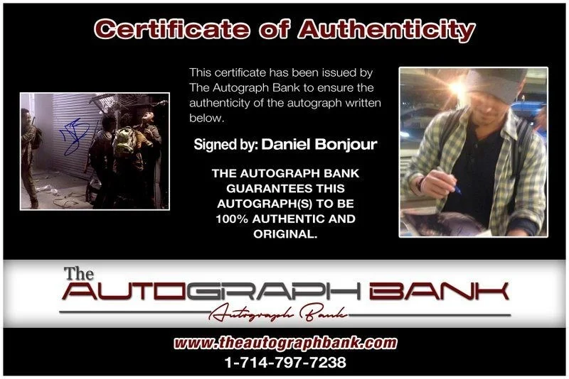 Daniel Bonjour — Daniel Bonjour authentic signed celebrity 8x10 photo W/Cert Autographed C5, изображение 2