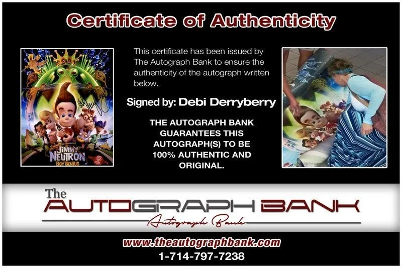 Debi Derryberry — Debi Derryberry authentic signed celebrity 8x10 photo W/Cert Autographed C4, image 2