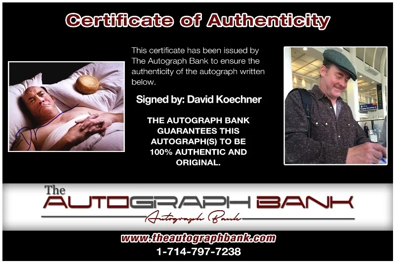David Koechner — David Koechner authentic signed celebrity 8x10 photo W/Cert Autographed 51816b1, изображение 2