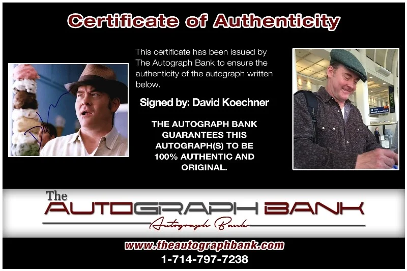 David Koechner — David Koechner authentic signed celebrity 8x10 photo W/Cert Autographed 51816n1, изображение 2