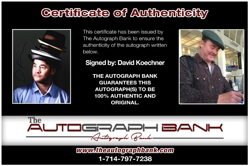 David Koechner — David Koechner authentic signed celebrity 8x10 photo W/Cert Autographed 51816h1, изображение 2