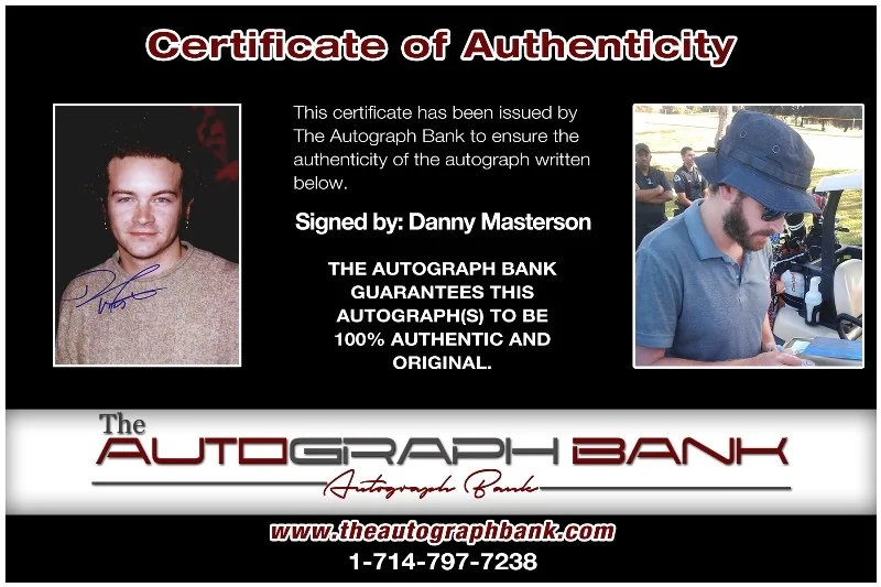 Danny Masterson — Danny Masterson authentic signed celebrity 8x10 photo W/Cert Autographed 1416g1, изображение 2