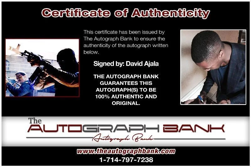 David Ajala — David Ajala authentic signed celebrity 8x10 photo W/Cert Autographed 2616f, image 2