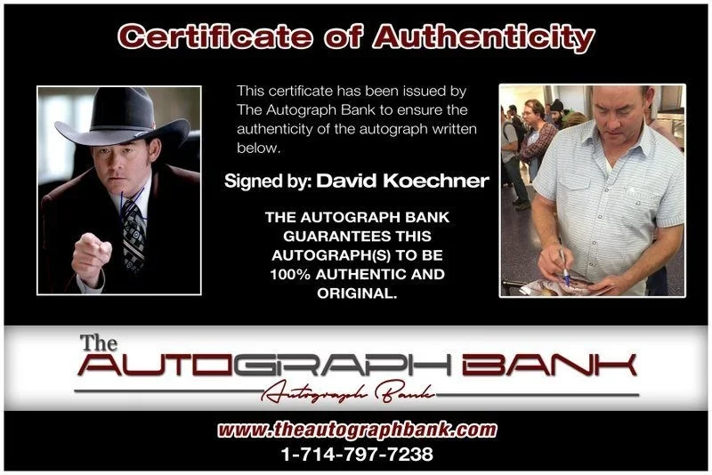 David Koechner — David Koechner authentic signed celebrity 8x10 photo W/Cert Autographed C1, image 2