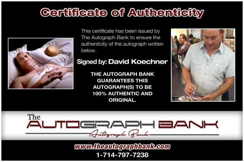 David Koechner — David Koechner authentic signed celebrity 8x10 photo W/Cert Autographed C10, image 2