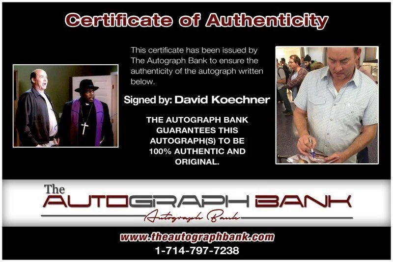 David Koechner — David Koechner authentic signed celebrity 8x10 photo W/Cert Autographed C6, image 2