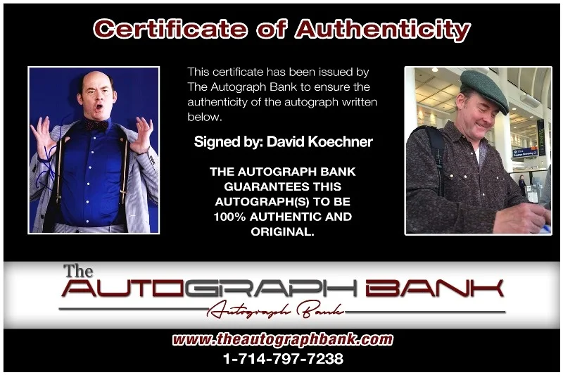 David Koechner — David Koechner authentic signed celebrity 8x10 photo W/Cert Autographed 51816g1, изображение 2