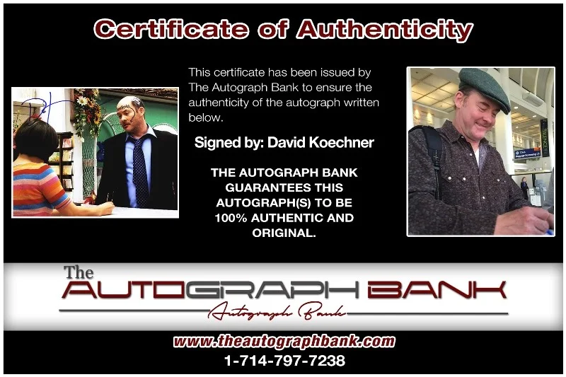David Koechner — David Koechner authentic signed celebrity 8x10 photo W/Cert Autographed 51816m1, изображение 2
