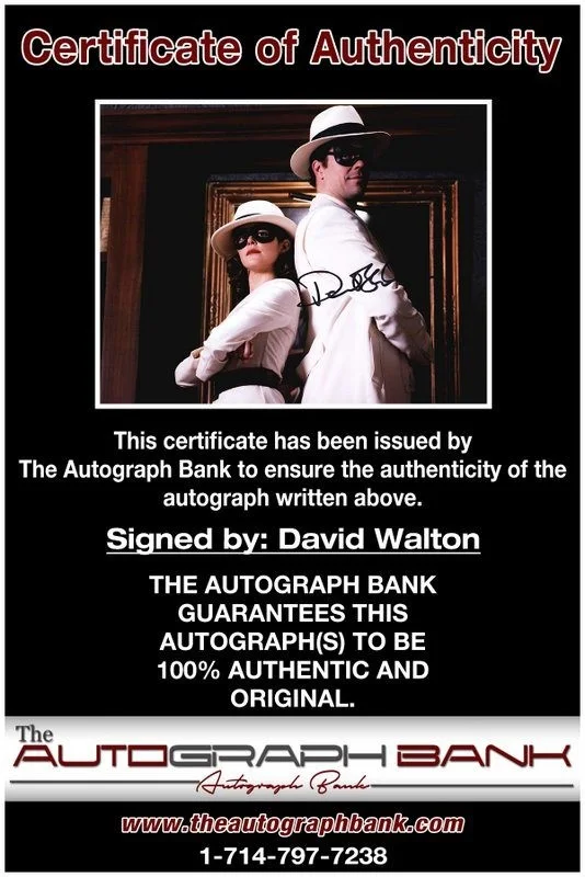 David Walton — David Walton authentic signed celebrity 8x10 photo W/Cert Autographed D1, image 2