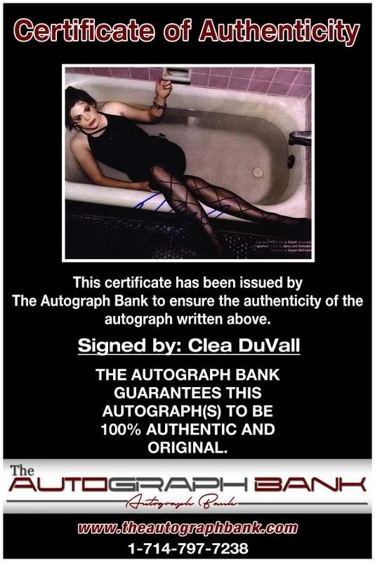 Clea Duvall — Clea Duvall authentic signed celebrity 8x10 W/Certificate Autographed (A0002), image 2