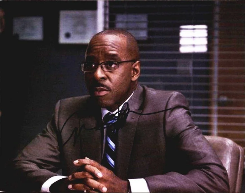 Courtney Vance — Courtney Vance authentic signed celebrity 8x10 photo W/Cert Autographed D1