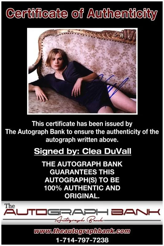 Clea Duvall — Clea Duvall authentic signed celebrity 8x10 W/Certificate Autographed (A0004), image 2