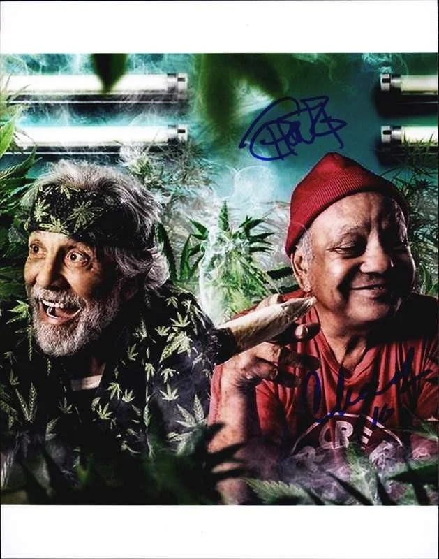 Cheech & Chong — Cheech & Chong authentic signed celebrity 8x10 photo W/Cert Autographed B0003