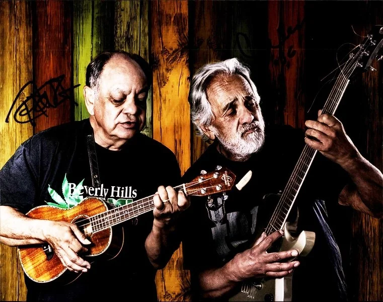 Cheech & Chong — Cheech & Chong authentic signed celebrity 8x10 photo W/Cert Autographed 42216a1