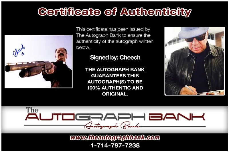 Cheech Marin — Cheech authentic signed celebrity 8x10 photo W/Cert Autographed 42216d1, image 2