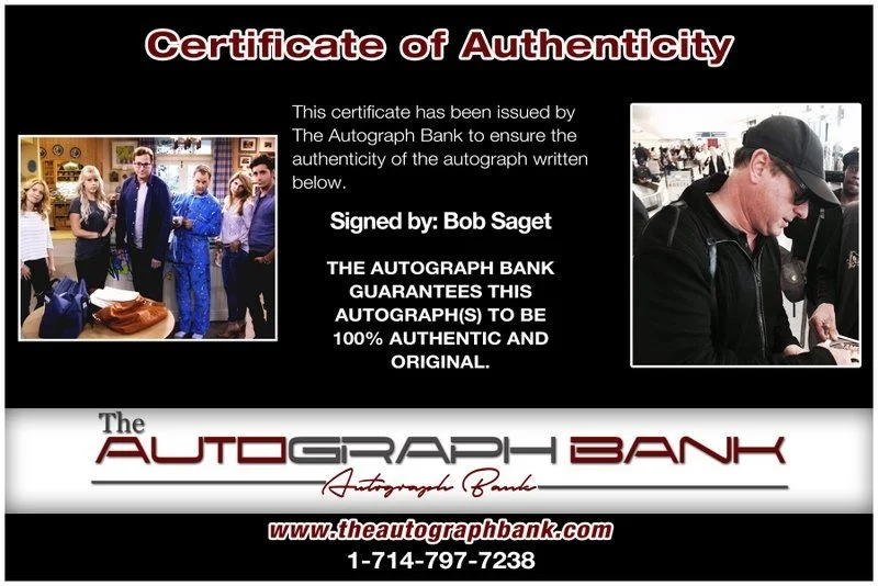 Bob Saget — Bob Saget authentic signed celebrity 8x10 photo W/Certificate Autographed (D6), изображение 2