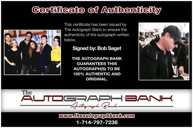 Bob Saget — Bob Saget authentic signed celebrity 8x10 photo W/Certificate Autographed (D4), image 2