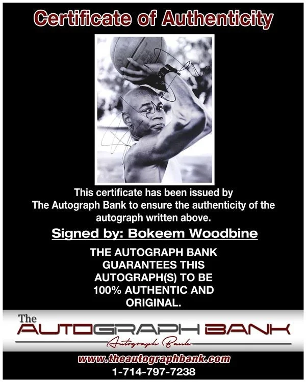 Bokeem Woodbine — Bokeem Woodbine authentic signed celebrity 8x10 photo W/Cert Autographed 40216a, image 2