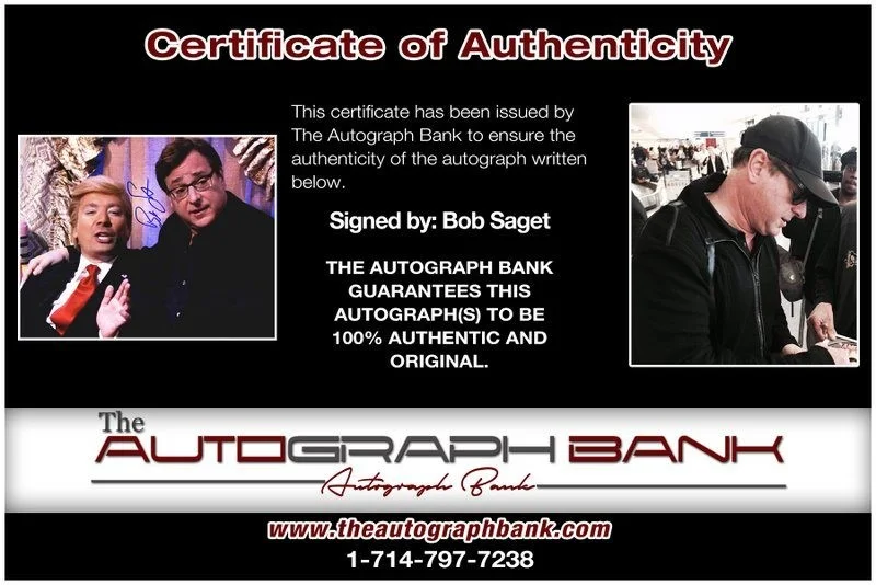 Bob Saget — Bob Saget authentic signed celebrity 8x10 photo W/Cert Autographed D12, image 2