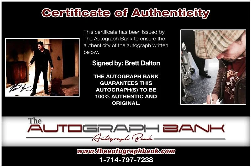 Brett Dalton — Brett Dalton authentic signed celebrity 8x10 photo W/Cert Autographed 41116b, изображение 2