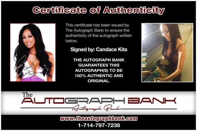 Candace Kita — Candace Kita authentic signed celebrity 8x10 photo W/Cert Autographed D16, изображение 2