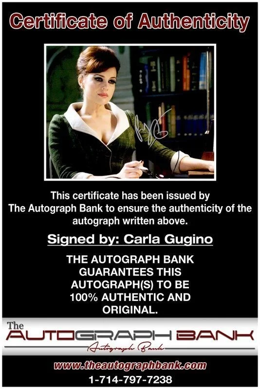 Carla Gugino — Carla Gugino authentic signed celebrity 8x10 photo W/Cert Autographed C1, изображение 2
