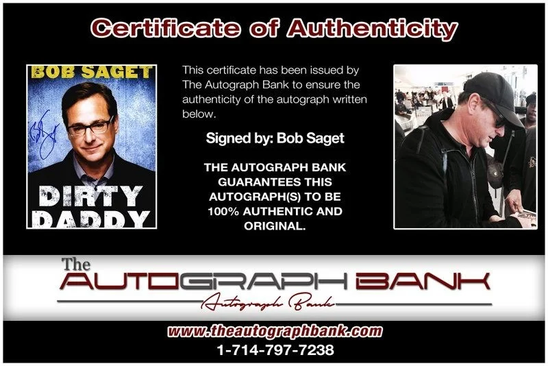 Bob Saget — Bob Saget authentic signed celebrity 8x10 photo W/Certificate Autographed (D7), изображение 2