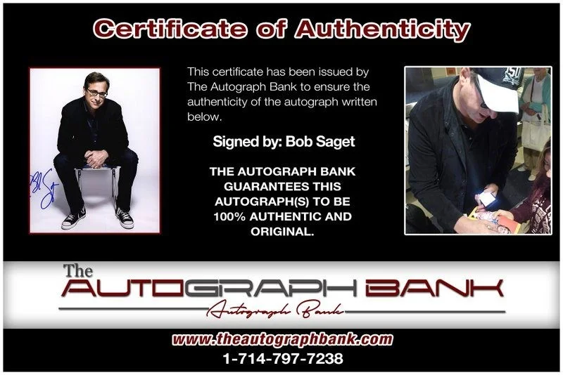 Bob Saget — Bob Saget authentic signed celebrity 8x10 photo W/Cert Autographed D24, image 2