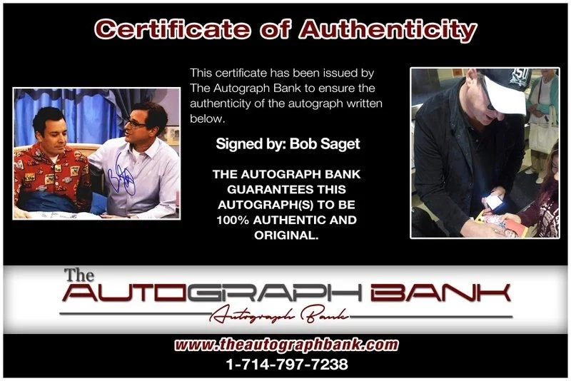 Bob Saget — Bob Saget authentic signed celebrity 8x10 photo W/Cert Autographed D22, изображение 2