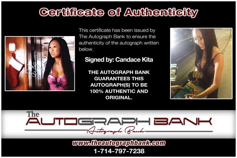 Candace Kita — Candace Kita authentic signed celebrity 8x10 photo W/Cert Autographed D18, изображение 2