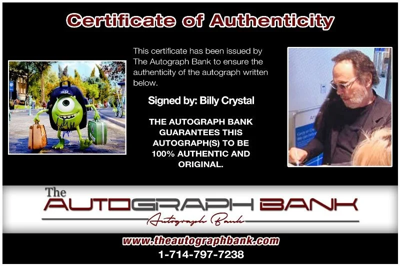 Billy Crystal — Billy Crystal authentic signed celebrity 8x10 photo W/Cert Autographed 2616a, изображение 2
