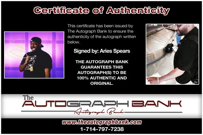 Aries Spears — Aries Spears authentic signed celebrity 8x10 photo W/Cert Autographed D10, image 2