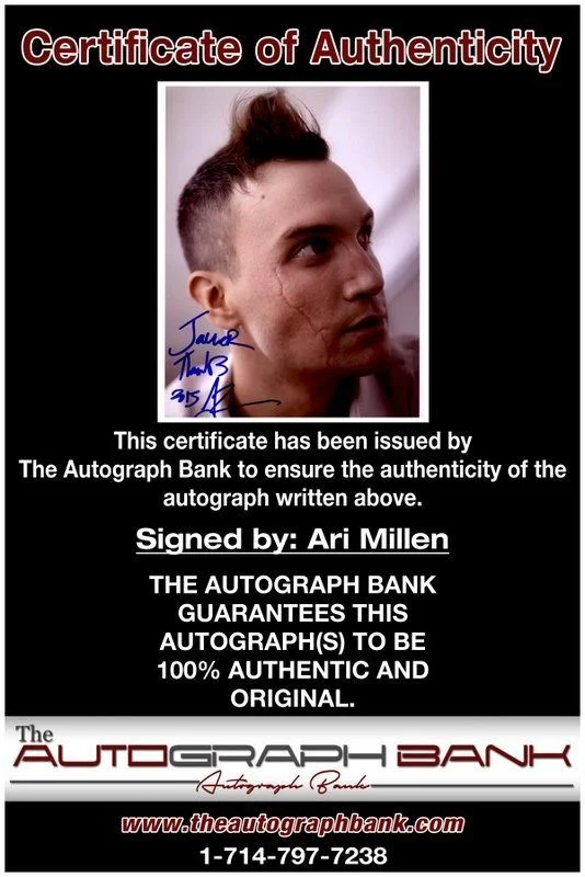 Ari Millen — Ari Millen authentic signed celebrity 8x10 photo W/Cert Autographed C9, image 2