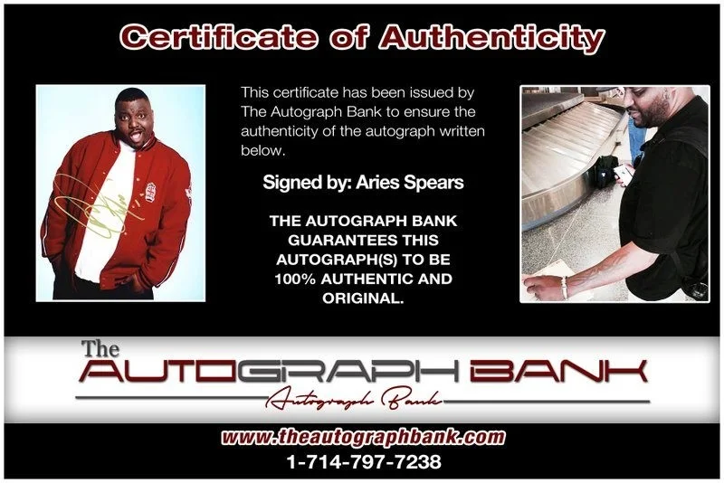 Aries Spears — Aries Spears authentic signed celebrity 8x10 photo W/Cert Autographed D13, image 2